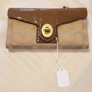 Coach Logo Wallet